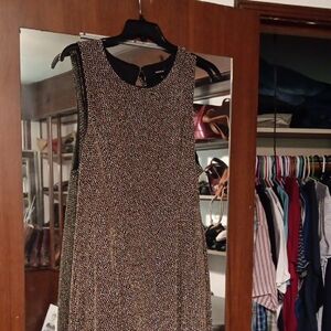 Torrid Elegant Black and Gold Women's Dress